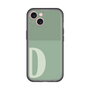 スリムプロテクションプレミアムケース［ オリジナル - initial two tone - D green ］