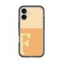 スリムプロテクションプレミアムケース［ オリジナル - initial two tone - F orange ］