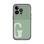 スリムプロテクションプレミアムケース［ オリジナル - initial two tone - G green ］