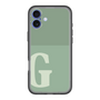 スリムプロテクションプレミアムケース［ オリジナル - initial two tone - G green ］