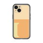 スリムプロテクションプレミアムケース［ オリジナル - initial two tone - I orange ］