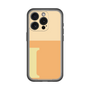 スリムプロテクションプレミアムケース［ オリジナル - initial two tone - I orange ］