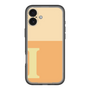 スリムプロテクションプレミアムケース［ オリジナル - initial two tone - I orange ］