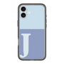 スリムプロテクションプレミアムケース［ オリジナル - initial two tone - J blue ］