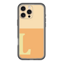 スリムプロテクションプレミアムケース［ オリジナル - initial two tone - L orange ］