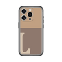スリムプロテクションプレミアムケース［ オリジナル - initial two tone - L brown ］