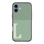 スリムプロテクションプレミアムケース［ オリジナル - initial two tone - L green ］