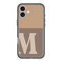 スリムプロテクションプレミアムケース［ オリジナル - initial two tone - M brown ］