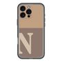 スリムプロテクションプレミアムケース［ オリジナル - initial two tone - N brown ］