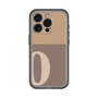 スリムプロテクションプレミアムケース［ オリジナル - initial two tone - O brown ］