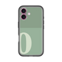 スリムプロテクションプレミアムケース［ オリジナル - initial two tone - O green ］