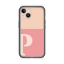 スリムプロテクションプレミアムケース［ オリジナル - initial two tone - P pink ］