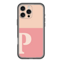 スリムプロテクションプレミアムケース［ オリジナル - initial two tone - P pink ］
