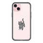 スリムプロテクションプレミアムケース［ オリジナル - CASEPLAYネコ - black ］