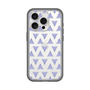 スリムプロテクションプレミアムケース［ オリジナル - 推し色三角 - パープル ］