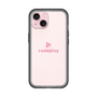 スリムプロテクションプレミアムケース［ オリジナル - caseplayロゴ - ピンク/D ］