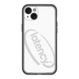 スリムプロテクションプレミアムケース［ LATENCY - Circle logo - White ］