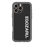 スリムプロテクションプレミアムケース［ EGOZARU - ベーシックロゴ バーティカル ］