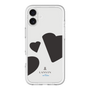 スリムプロテクションプレミアムケース［ LANVIN en Bleu Hearts Black - ランバン ハート ブラック ］