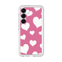 スリムプロテクションプレミアムケース［ Dot Hearts - Pink ］