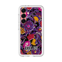 スリムプロテクションプレミアムケース［ ANNA SUI - ガーデンフワラー - マゼンタ ］