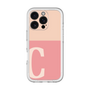 スリムプロテクションプレミアムケース［ オリジナル - initial two tone - C pink ］
