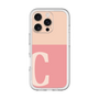 スリムプロテクションプレミアムケース［ オリジナル - initial two tone - C pink ］