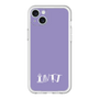 スリムプロテクションプレミアムケース［ オリジナル - INTJ 建築家 - アルファベット - パープル ］