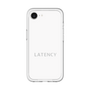 スリムプロテクションプレミアムケース［ LATENCY - Logotype - White ］