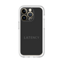 スリムプロテクションプレミアムケース［ LATENCY - Logotype - Black ］