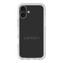 スリムプロテクションプレミアムケース［ LATENCY - Logotype - Black ］