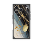 プレミアムスクエアケース with MagSafe［ Marble Nuance Painting Black ］