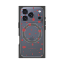 プレミアムスクエアケース with MagSafe［ Dippin dots Red - ディッピンドッツ レッド ］