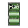 プレミアムスクエアケース with MagSafe［ Middle Border - Green ］