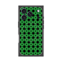 プレミアムスクエアケース with MagSafe［ Shower Dot - Green ］
