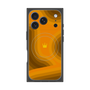 プレミアムスクエアケース with MagSafe［ CASEPLAY Winding Pattern - Orange ］