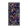 プレミアムスクエアケース with MagSafe［ ANNA SUI - スワーリングフワラー ］