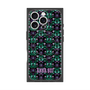 プレミアムスクエアケース with MagSafe［ ANNA SUI - バタフライハーツ - グリーン ］