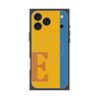 プレミアムスクエアケース with MagSafe［ オリジナル - initial color line - E orange ］