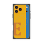 プレミアムスクエアケース with MagSafe［ オリジナル - initial color line - E orange ］
