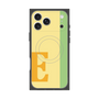 プレミアムスクエアケース with MagSafe［ オリジナル - initial color line - E yellow ］