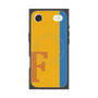 プレミアムスクエアケース with MagSafe［ オリジナル - initial color line - F orange ］