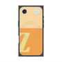 プレミアムスクエアケース with MagSafe［ オリジナル - initial two tone - Z orange ］