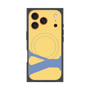 プレミアムスクエアケース with MagSafe［ オリジナル - initial color - Y yellow ］