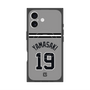 プレミアムスクエアケース with MagSafe［ 読売ジャイアンツ - #19 YAMASAKI - ビジター ］