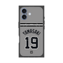 プレミアムスクエアケース with MagSafe［ 読売ジャイアンツ - #19 YAMASAKI - ビジター ］