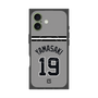 プレミアムスクエアケース with MagSafe［ 読売ジャイアンツ - #19 YAMASAKI - ビジター ］
