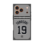 プレミアムスクエアケース with MagSafe［ 読売ジャイアンツ - #19 YAMASAKI - ビジター ］