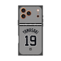 プレミアムスクエアケース with MagSafe［ 読売ジャイアンツ - #19 YAMASAKI - ビジター ］