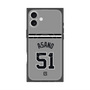 プレミアムスクエアケース with MagSafe［ 読売ジャイアンツ - #51 ASANO - ビジター ］